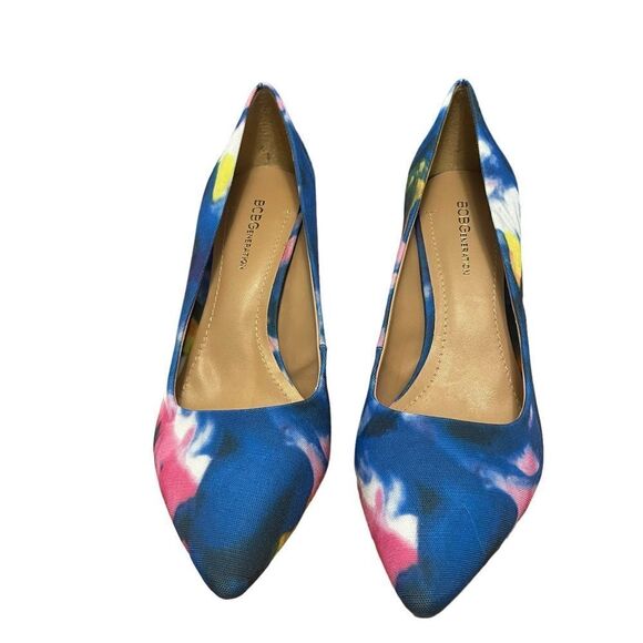 BCBGeneration Tie Dye 3" Heels Pumps Size 8.5 NEW - Picture 2 of 6